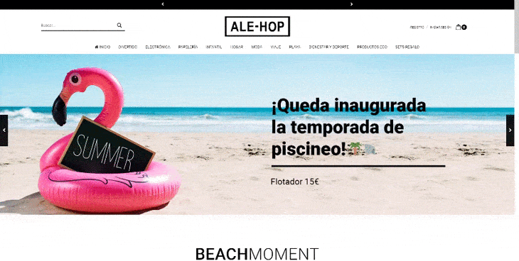 Nueva web Gesio de Alehop Gif ejemplo web con gesio: alehop.org