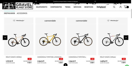 En Barcelona, GRAVEL PLANET STORE. Un ejemplo omnicanal sobre ruedas